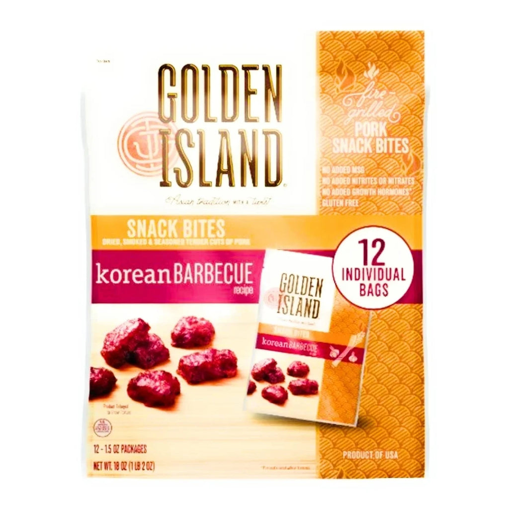 Pork Snack Bites Korean Barbecue 1.5 Ounce (12 Count) V522