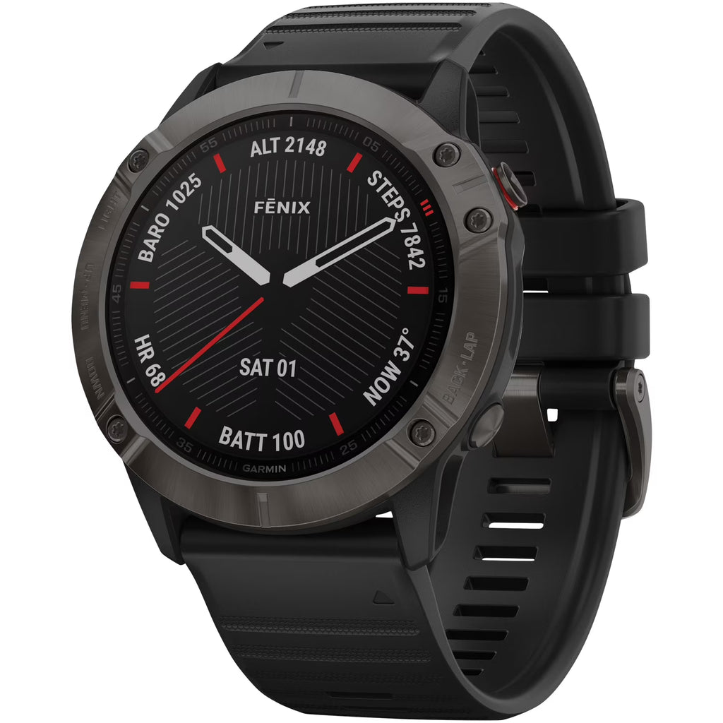 Carbon Gray DLC Sapphire Watch with Black Band K586385
