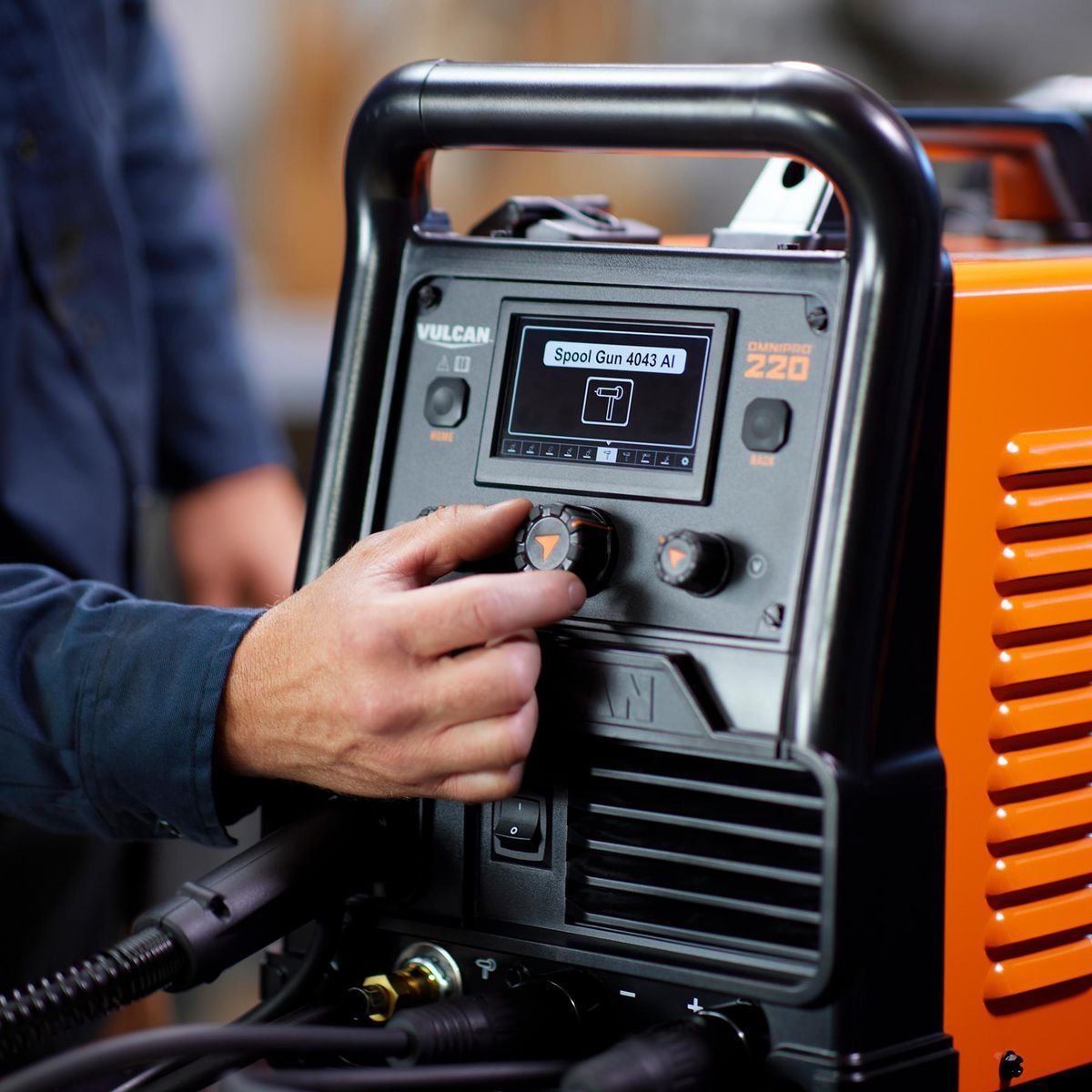 Industrial Multiprocess Welder with 120/240V Input E733