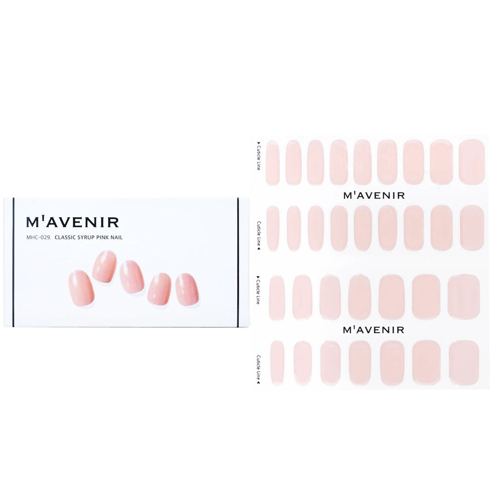 32pcs Pink Marble Nail Sticker O986167