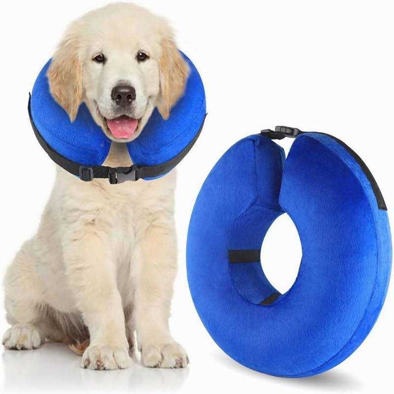 Protective Inflatable Cone Collar for Dogs and Cats W107151