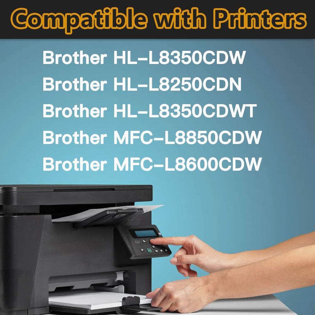 Compatible Toner Cartridges for Brother Printers (2X BK/C/M/Y, 5-Pack) R20121