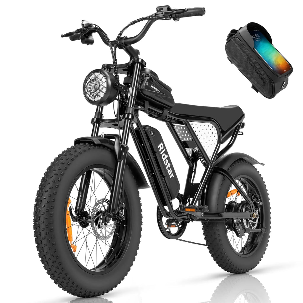 20 Fat Tire 1000W Electric Bike with Removable Battery O46353