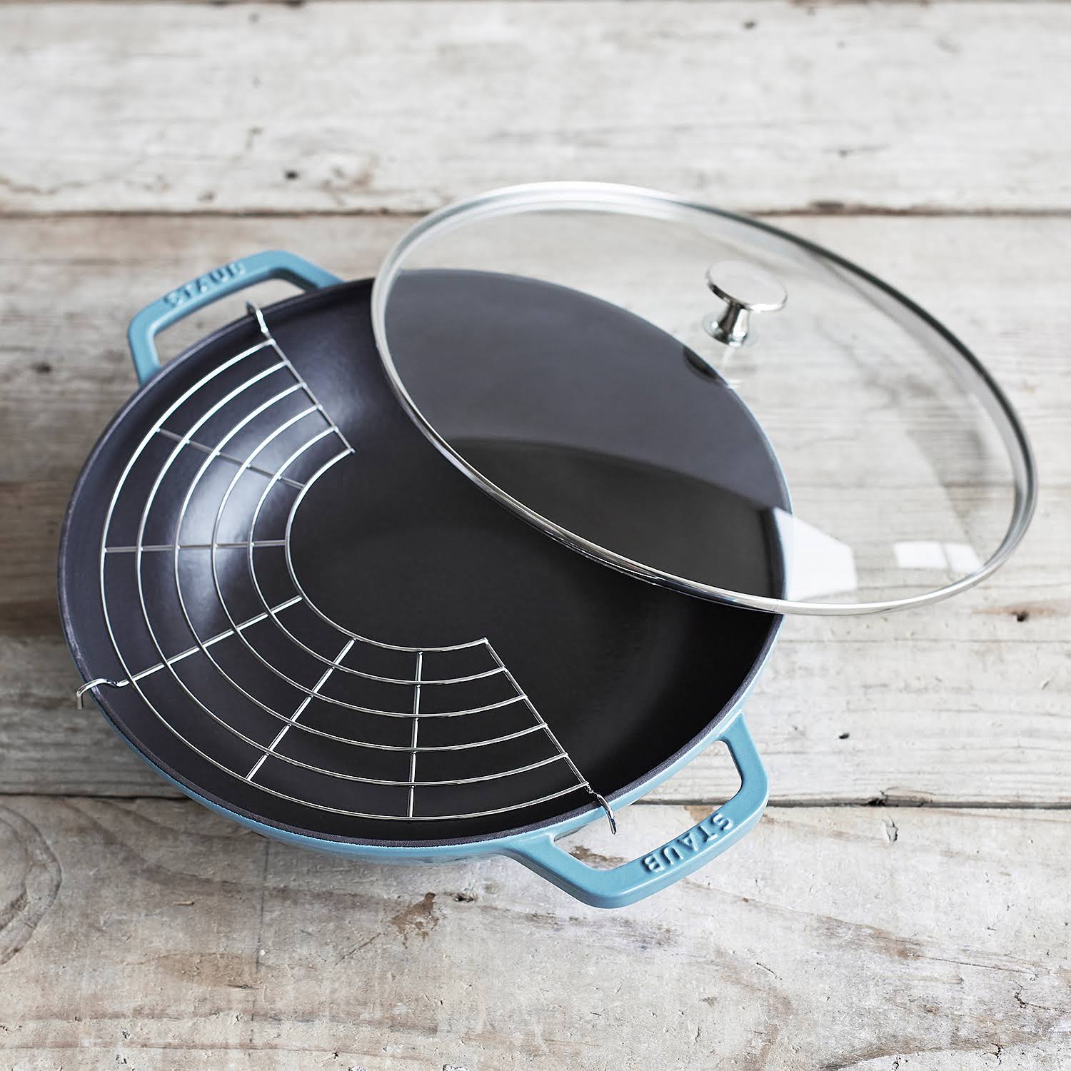 Dark Blue Cast Iron 4.5-qt Pan G5621
