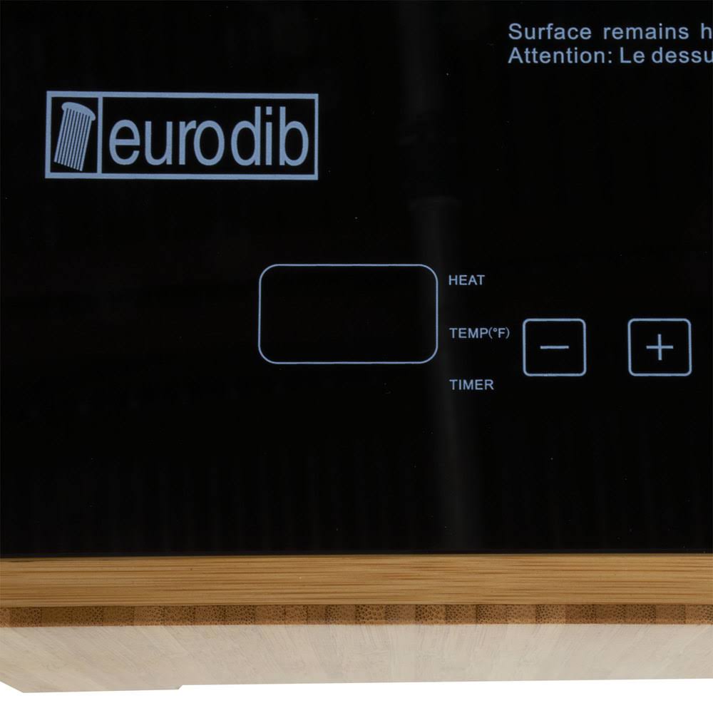 Bamboo Countertop Induction Cooker, 120V, 1600W H442