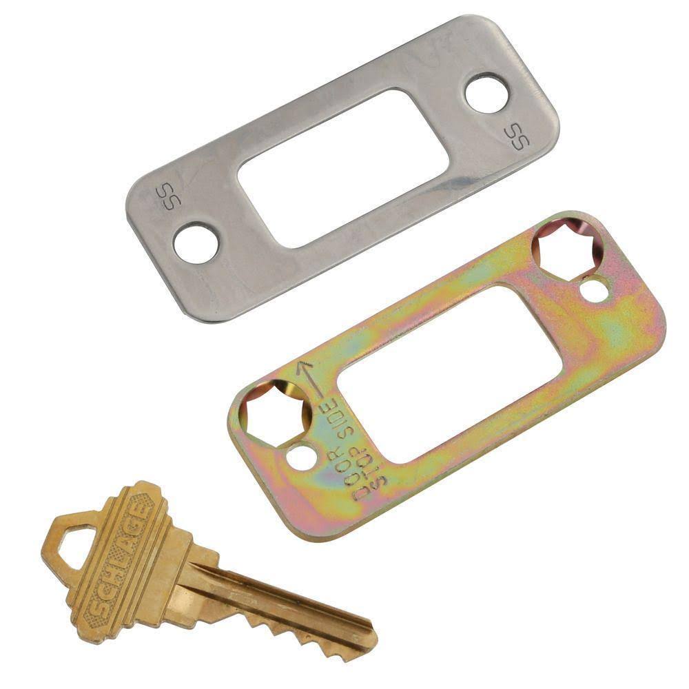Satin Nickel Touchscreen Deadbolt with Alarm D84097