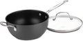 Nonstick Hard-Anodized 4-Quart Chef's Pan with Glass Cover P53932