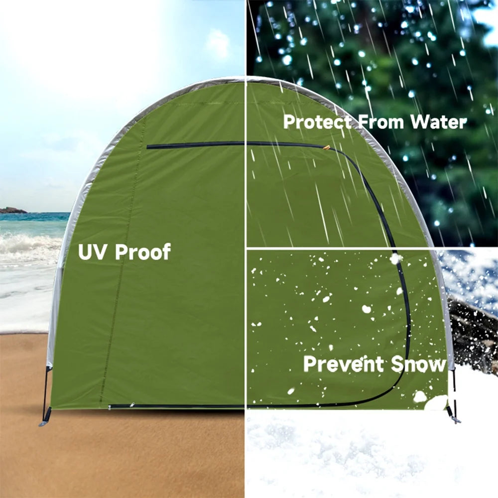 Tent Fabric Shed Waterproof 210d Easy Assembly H520