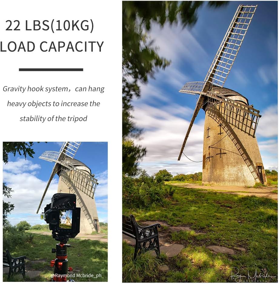 94 Inch 4 Section Aluminium Camera Tripod with Ball Head B7588