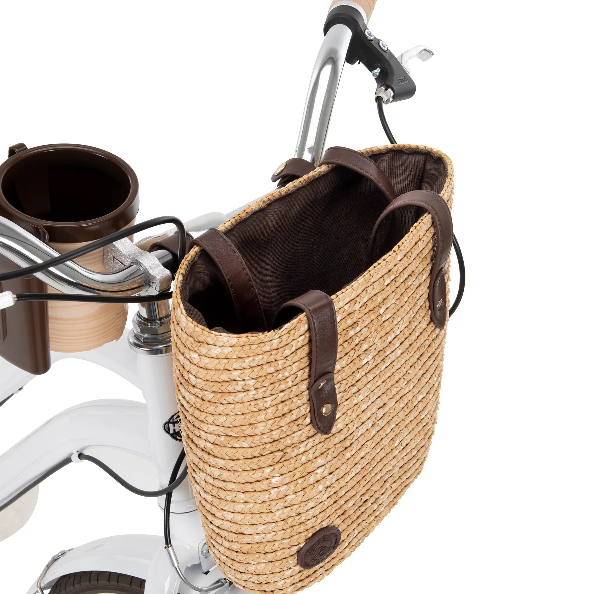 White 7-Speed Cruiser Bicycle C9560
