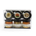 Mini Raw Honey Gift Set, Hawaiian Honey Sampler (1 oz each Glass Jar) A865