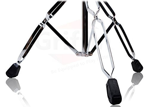 6 Piece Drum Hardware Pack with Snare, Hi-Hat, Cymbal Boom, Kick Pedal & Throne X737