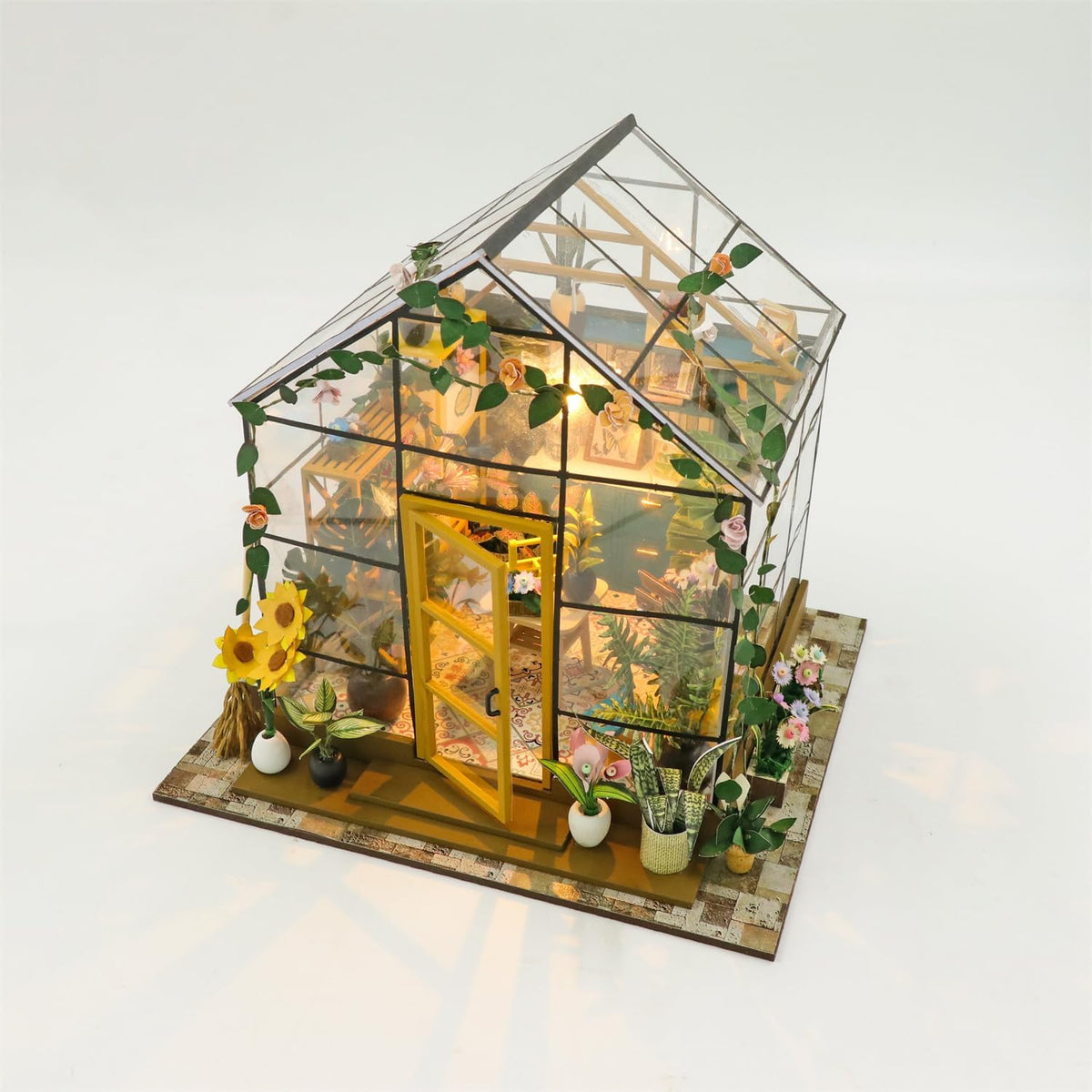 Dollhouse Miniature DIY House Kit with Furniture Z5842