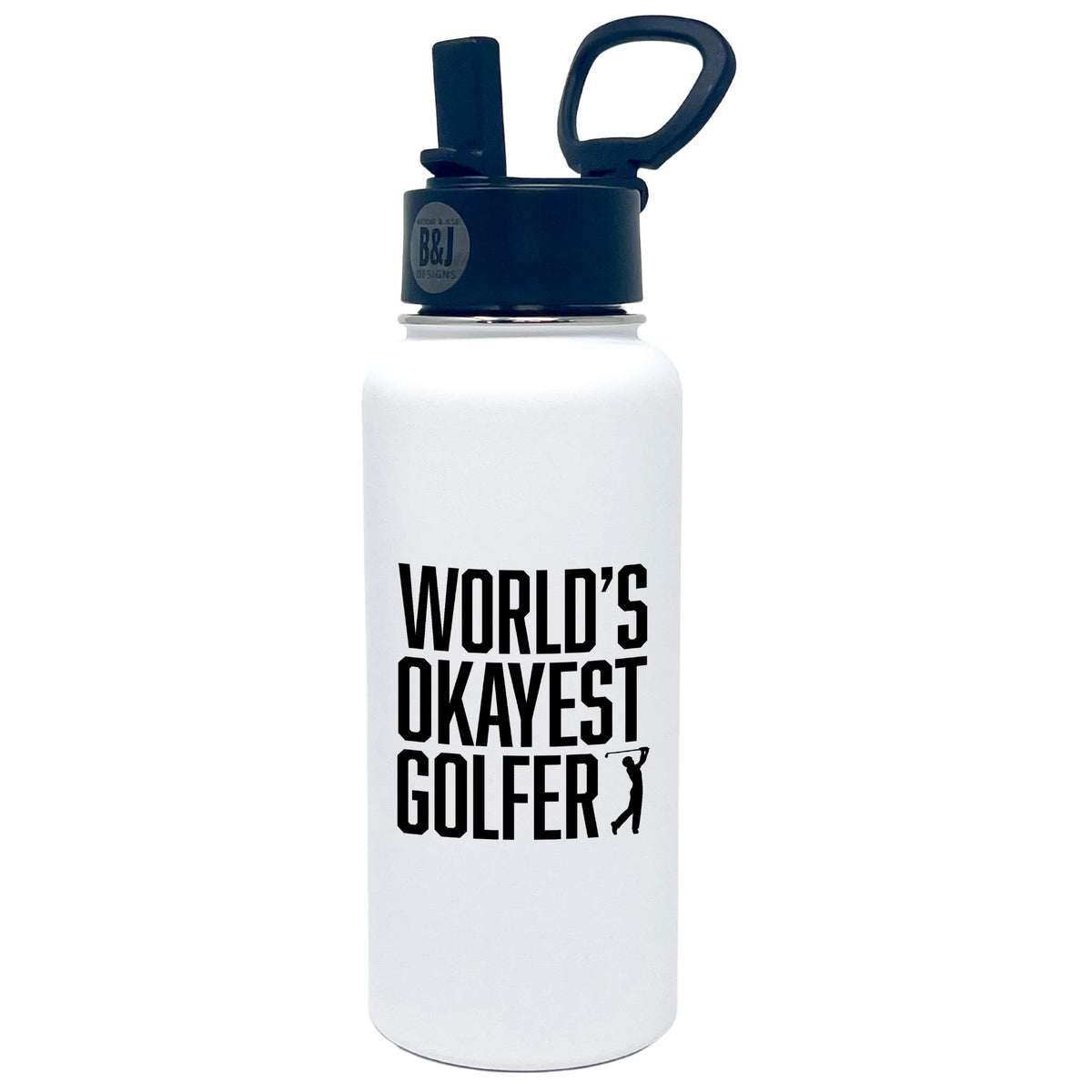 White 32 oz Water Bottle G4641