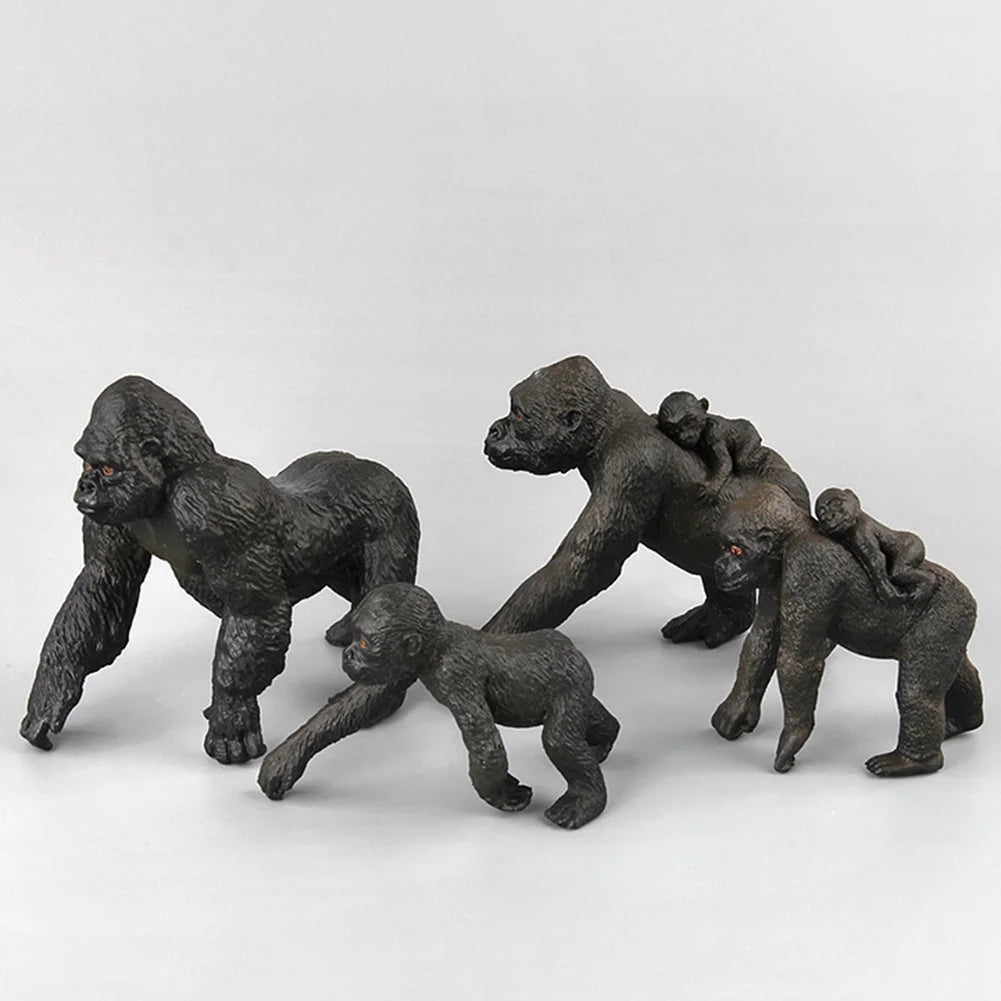 Simulation Gorilla Action Figure Solid Model Educational Toy P32218