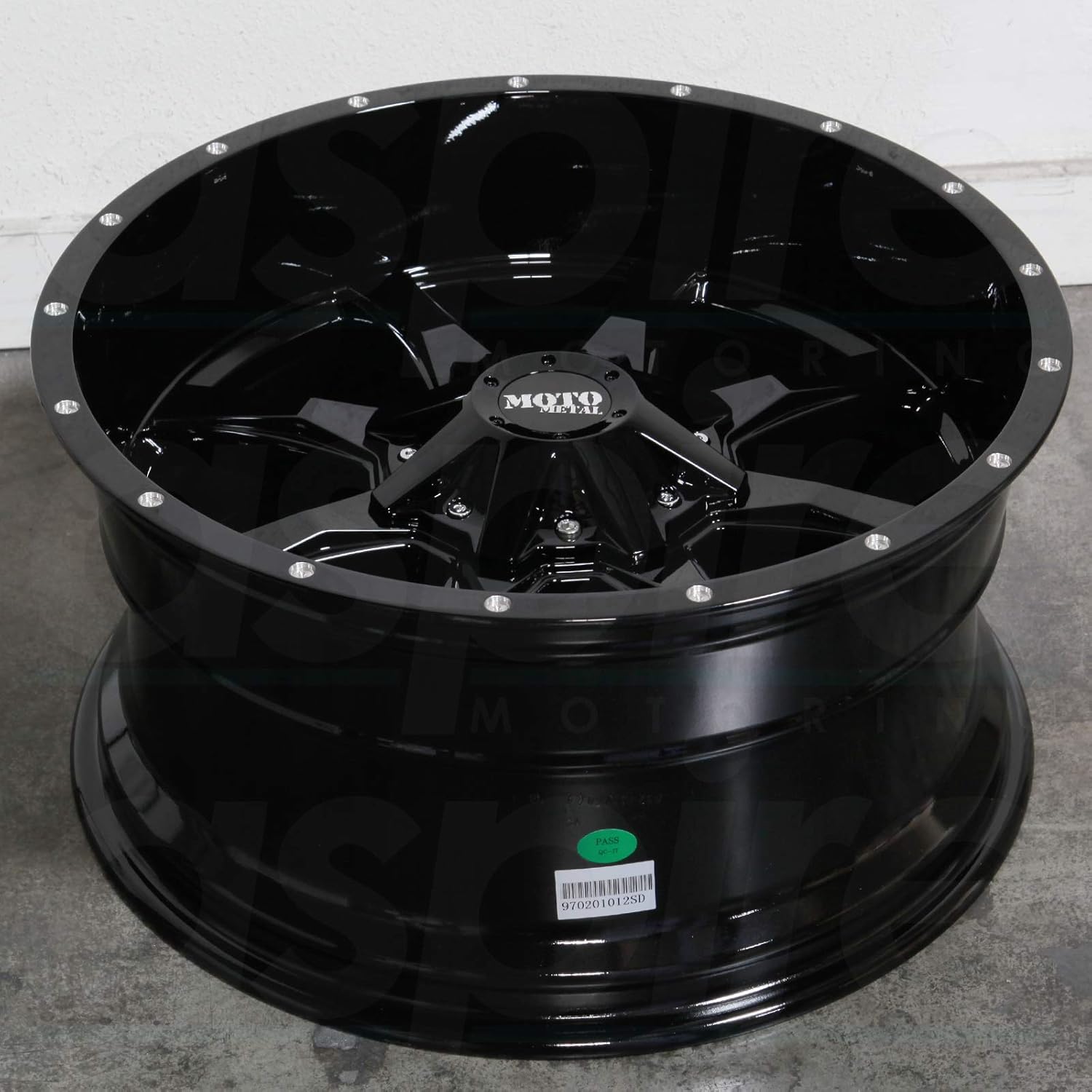 20x10 6x135/6x5.5" -24mm Gloss Black Wheel Rim 20" Inch S57983