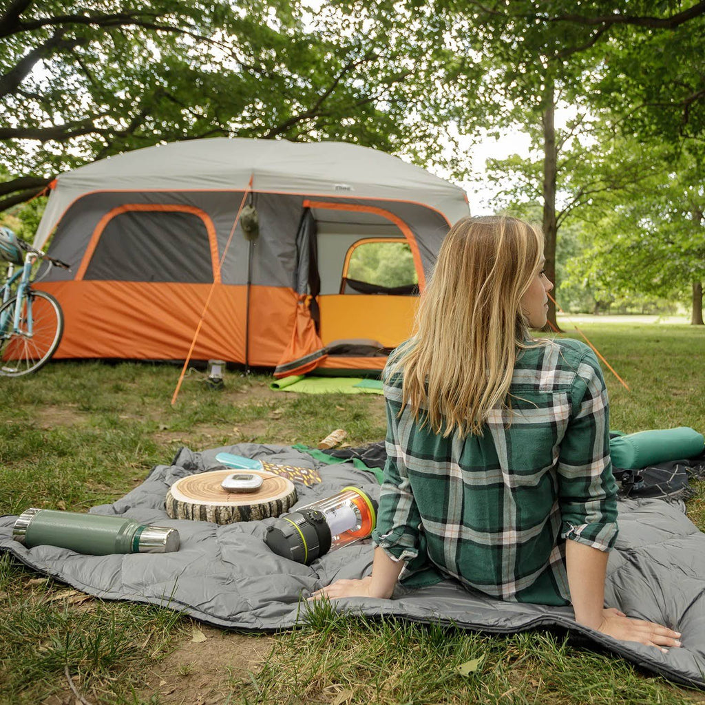 10-Person Straight Wall Cabin Tent L32052