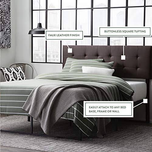 White Faux Leather Headboard K2804