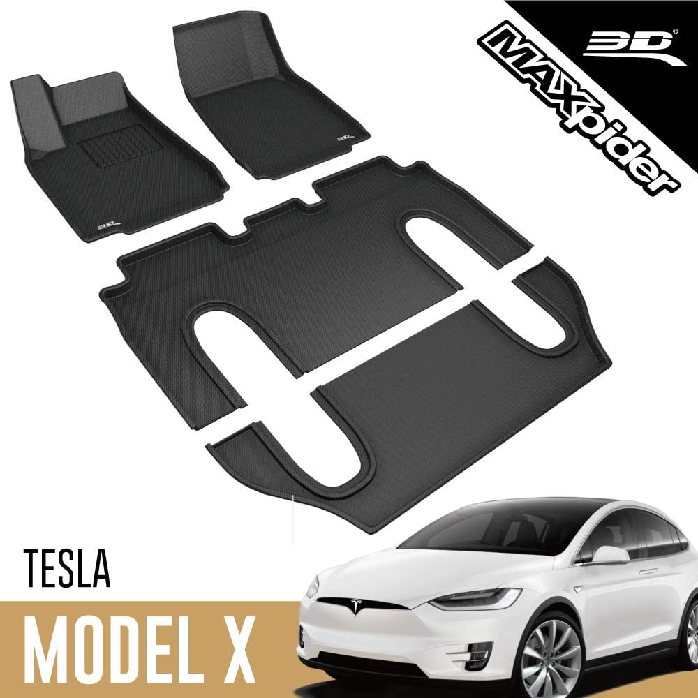 Custom Fit Floor Mat for Tesla Model X X2177