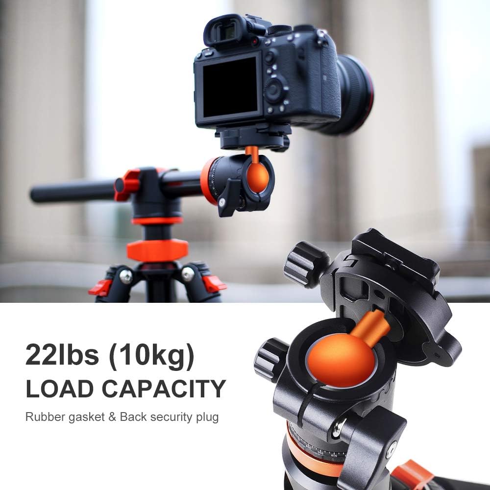 94 Inch 4 Section Aluminium Camera Tripod with Ball Head B7588
