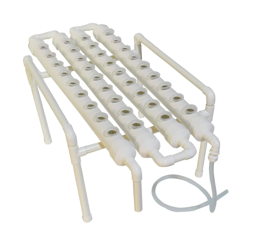 Hydroponic 36 Holes Plant Site Grow Kit Garden System Vegetable -4 Pipes 1 Layer P3982