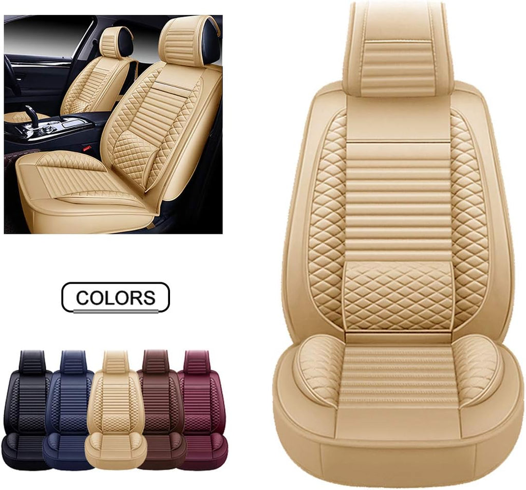 Leather Car Seat Covers Universal Fit Set G7532