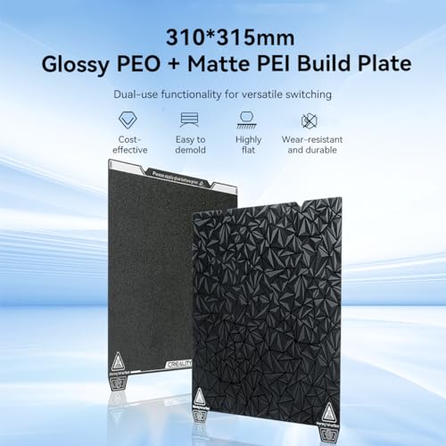 235x235mm Textured Flexible Removable Spring Steel Build Plate O71538