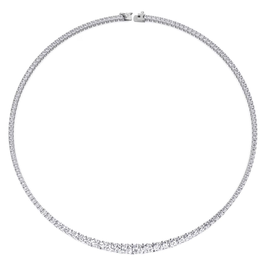15 Carat Diamond Tennis Necklace R6086