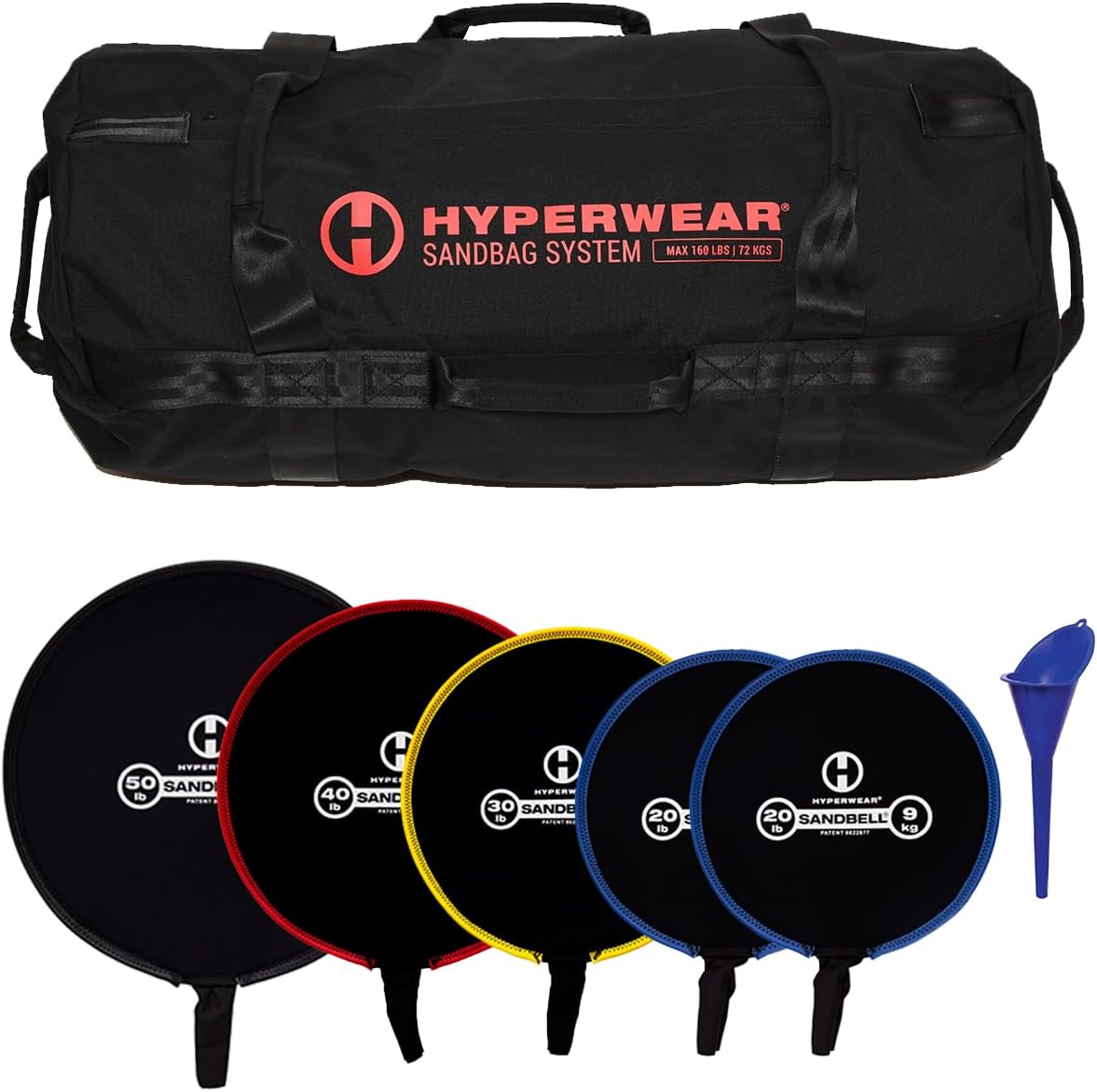 Yoga Sandbag Workout Bag Set Empty LG 160lb E187