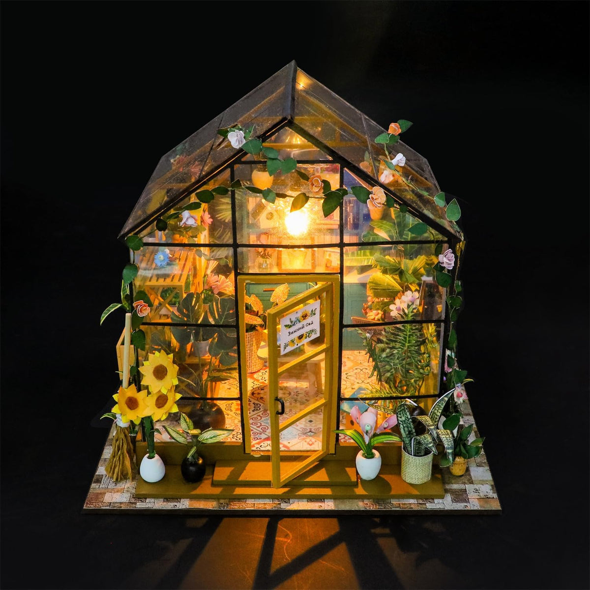 Dollhouse Miniature DIY House Kit with Furniture Z5842