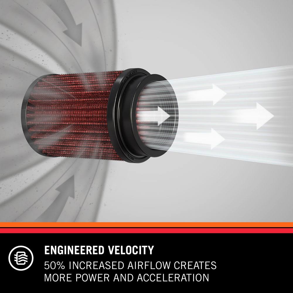Universal Air Filter with Carbon Fiber Top Q476977