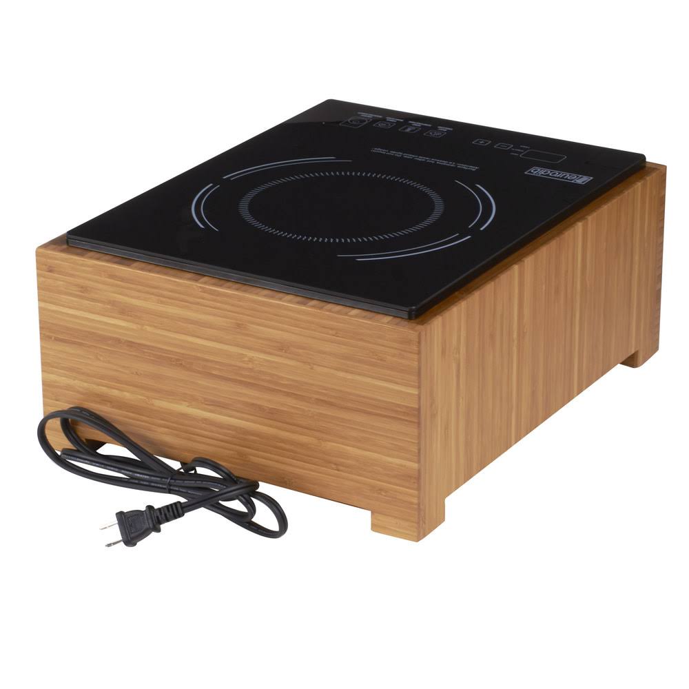 Bamboo Countertop Induction Cooker, 120V, 1600W H442