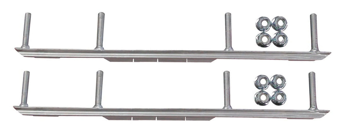Orange XT Snowmobile Skis Complete Kit N26773