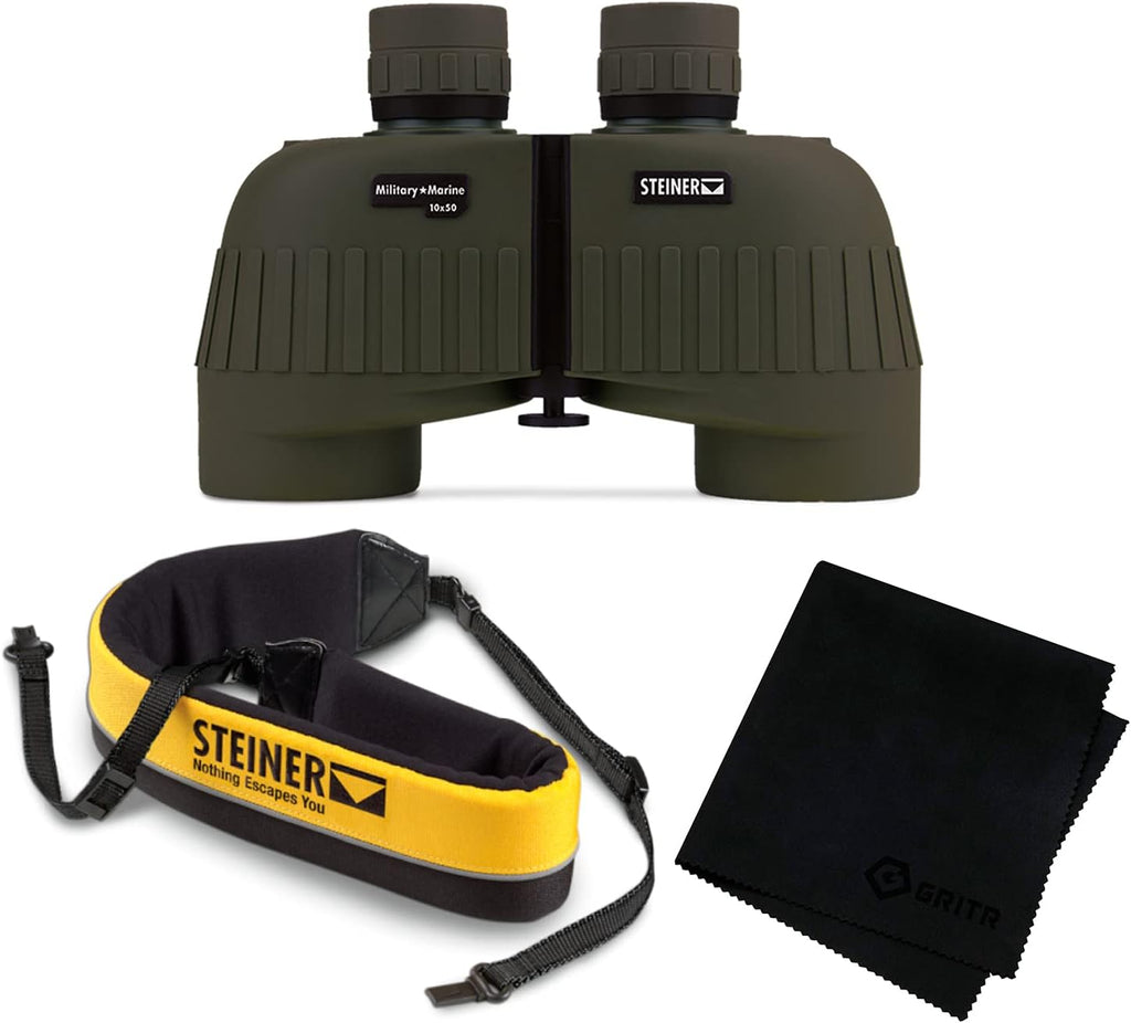 Green 10x50 Waterproof Binoculars H8253