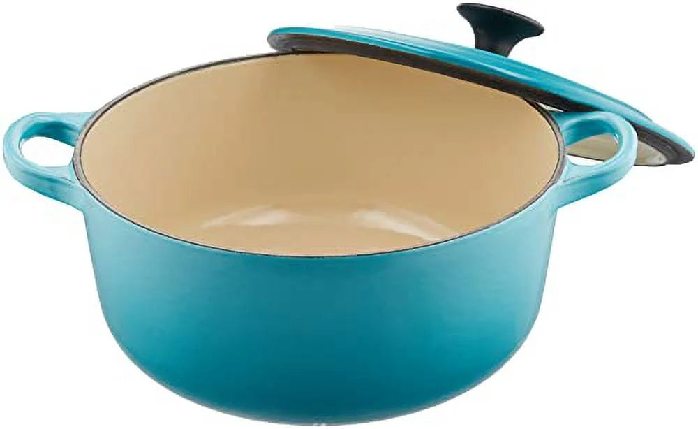 Caribbean Blue Cast Iron Enamel Pot 20 cm Y81209