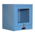Blue Counter Top Security Computer Cabinet U467706