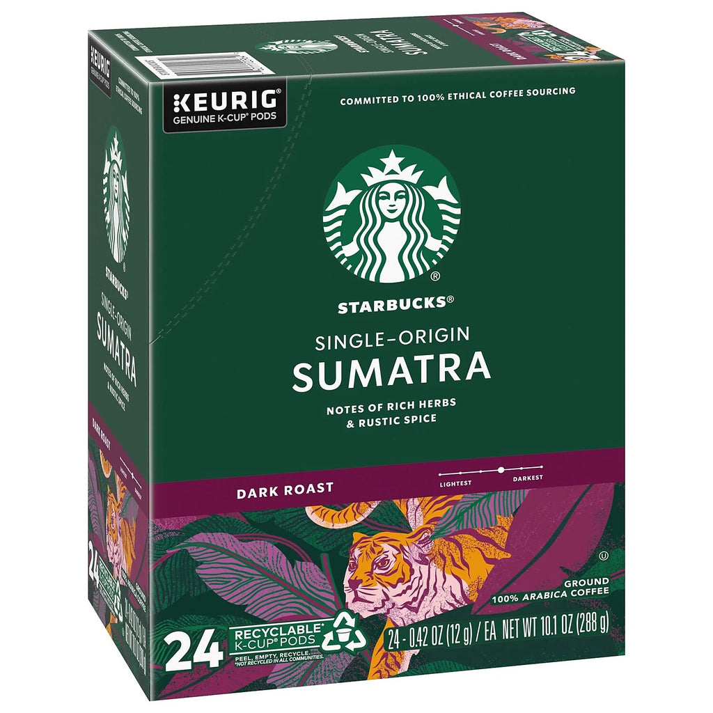 Sumatra Single-Serve Coffee K-Cup, Carton Of 24 O100110