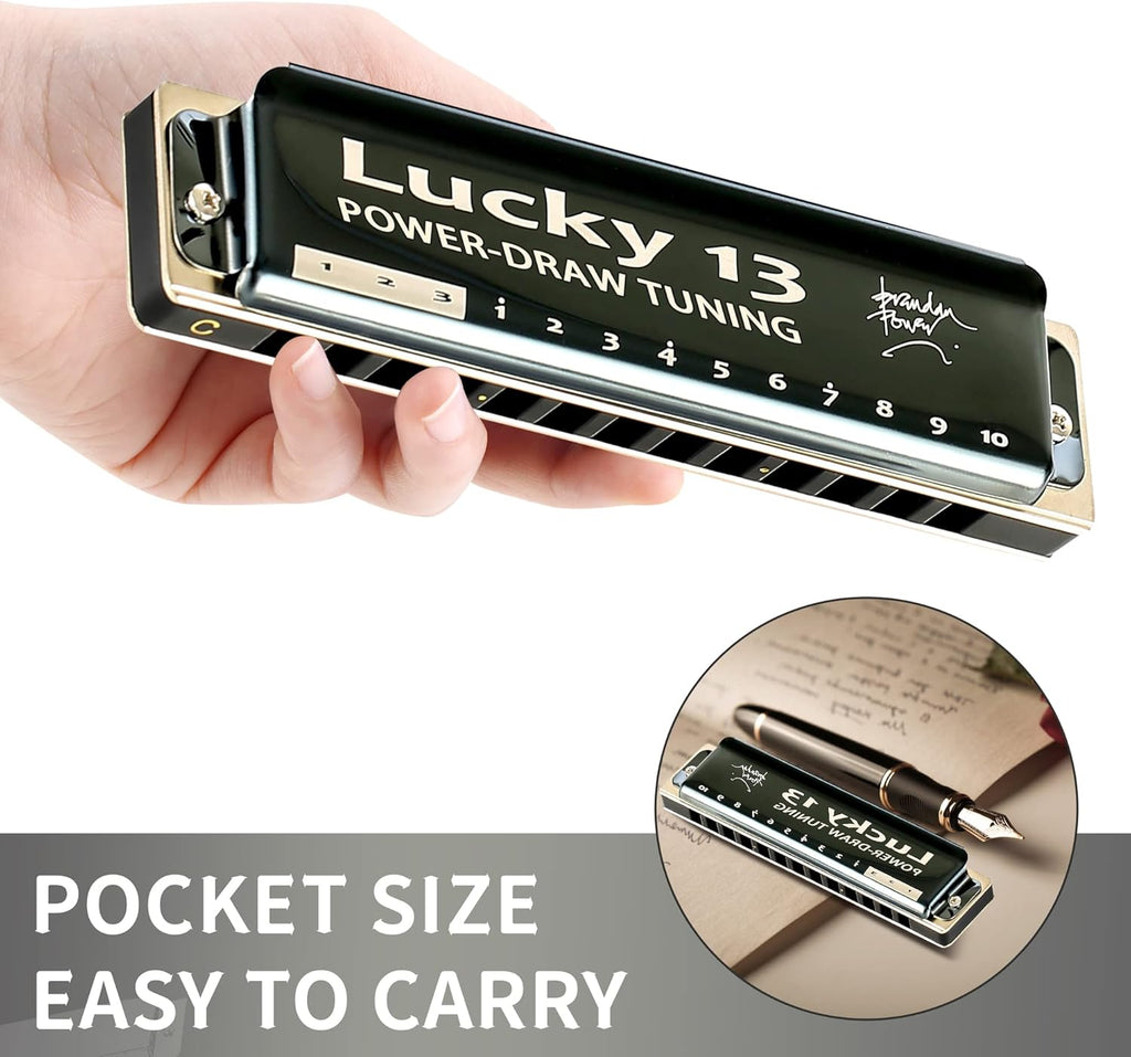 13 Holes Diatonic Harmonica C key K4136
