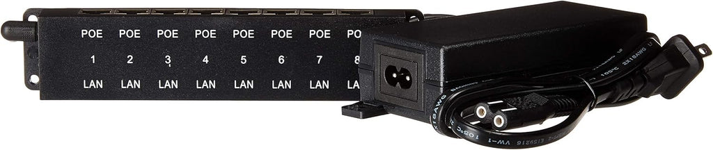 8 Port Passive PoE Injector with 48V 60W Power Supply O497541