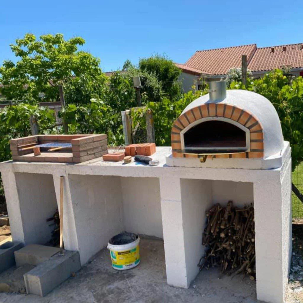 Outdoor Wood Fired Brick Pizza Oven A6415