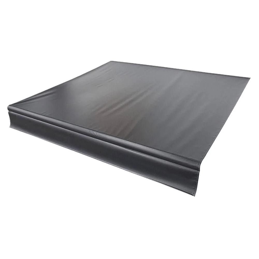 Solid Black Replacement Awning Fabric O68428