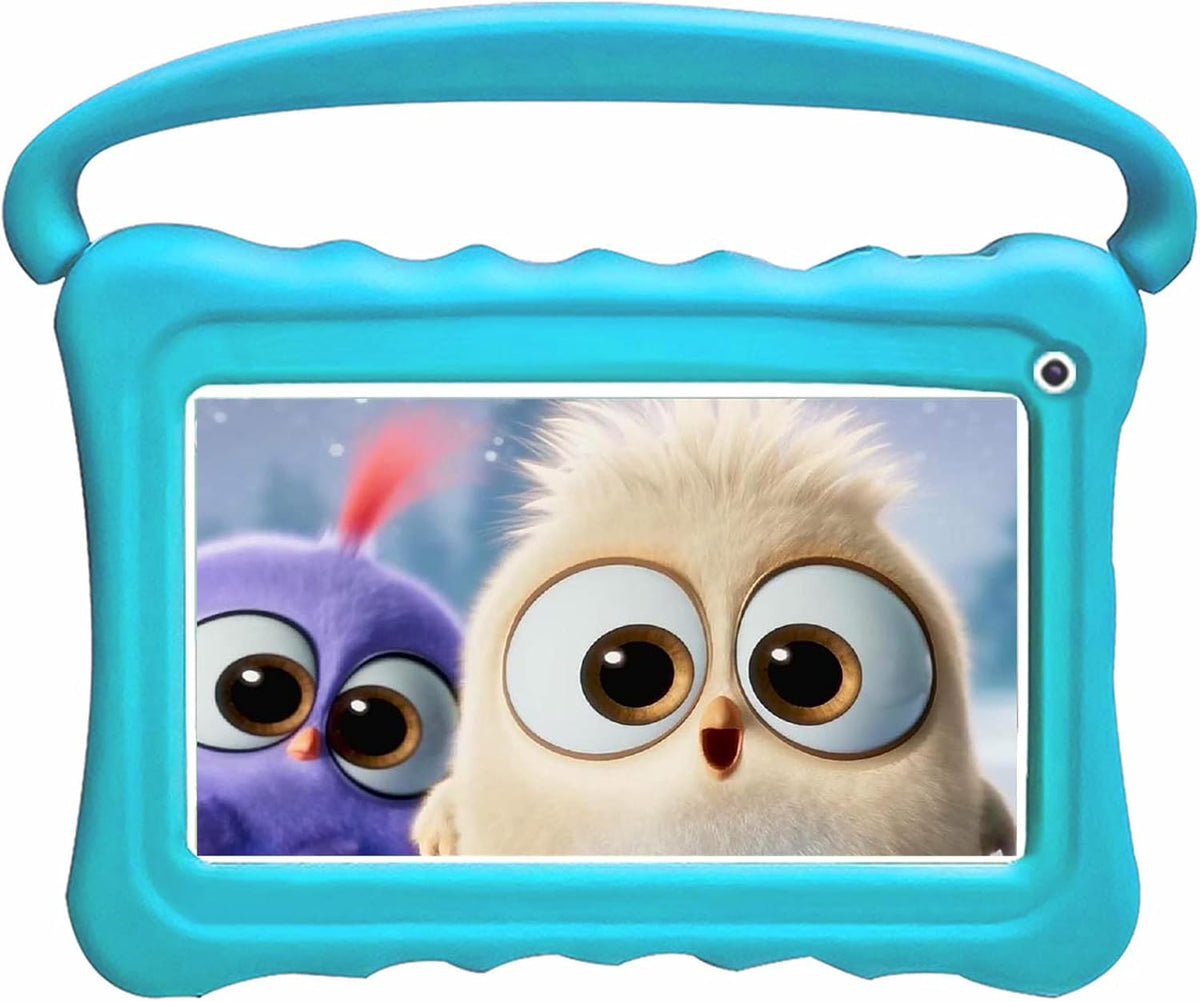 Kids Tablet 7inch Android 10 Tablet 32GB Storage WiFi Dual Camera Learning Tablet with Shockproof Case Pack of 2 C458