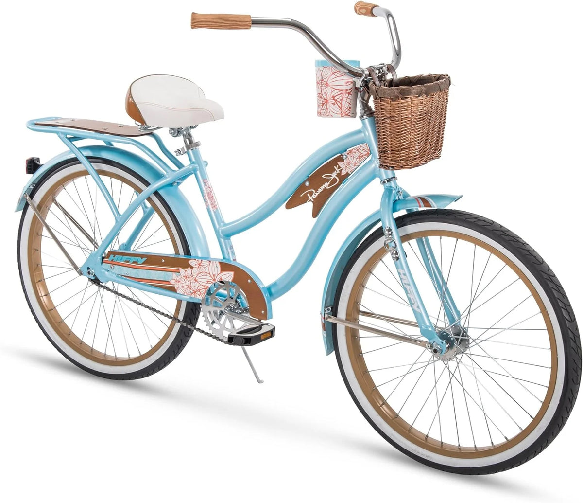 24" Sky Blue Women's Beach Cruiser Bike R88319