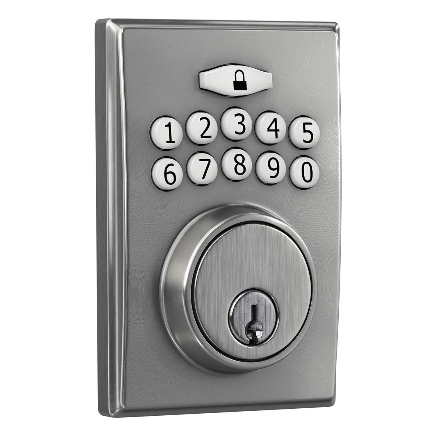 Stainless Steel Electronic Deadbolt V19004