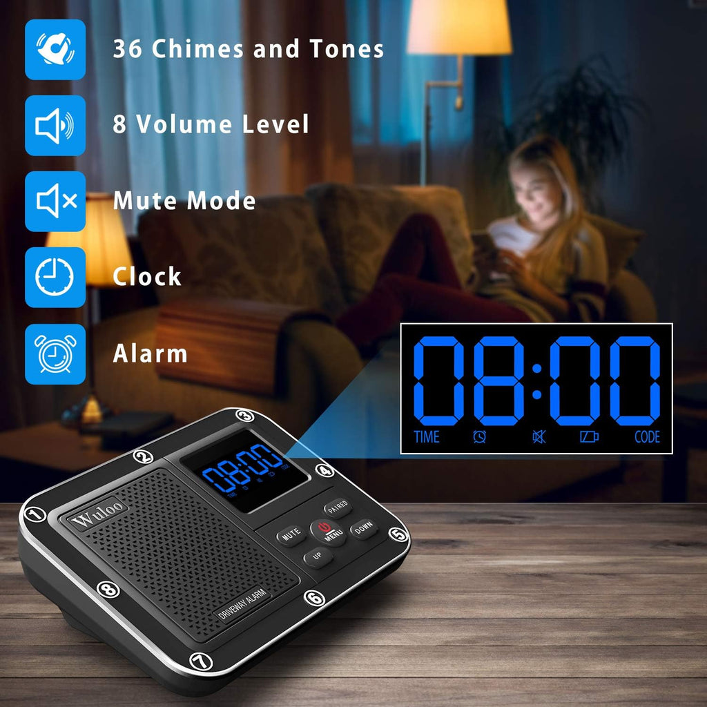 1800 Ft Wireless Outdoor Motion Sensor Driveway Alarm System I878220