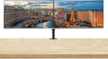 32-inch Curved 4K UHD IPS LCD Monitor, 2-Pack Bundle with Desk Mount Dual Monitor Stand S9262