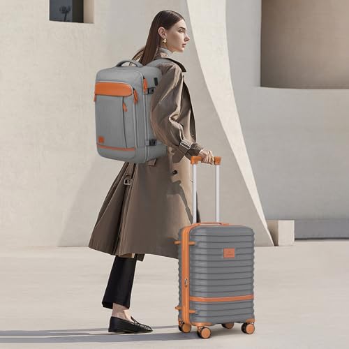 Expandable Carry on Luggage Suitcase with Spinner Wheels F271
