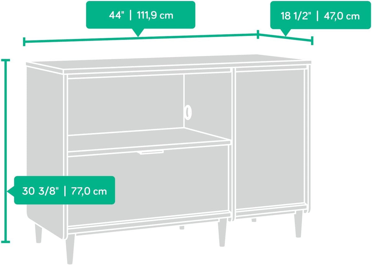 Grand Walnut Credenza I881