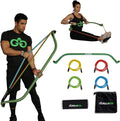 Portable Home Gym Resistance Bands and Bar System B7581