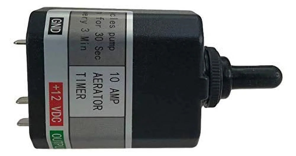 Boat Aerator Livewell Timer 10Amp 3Position Toggle I16002